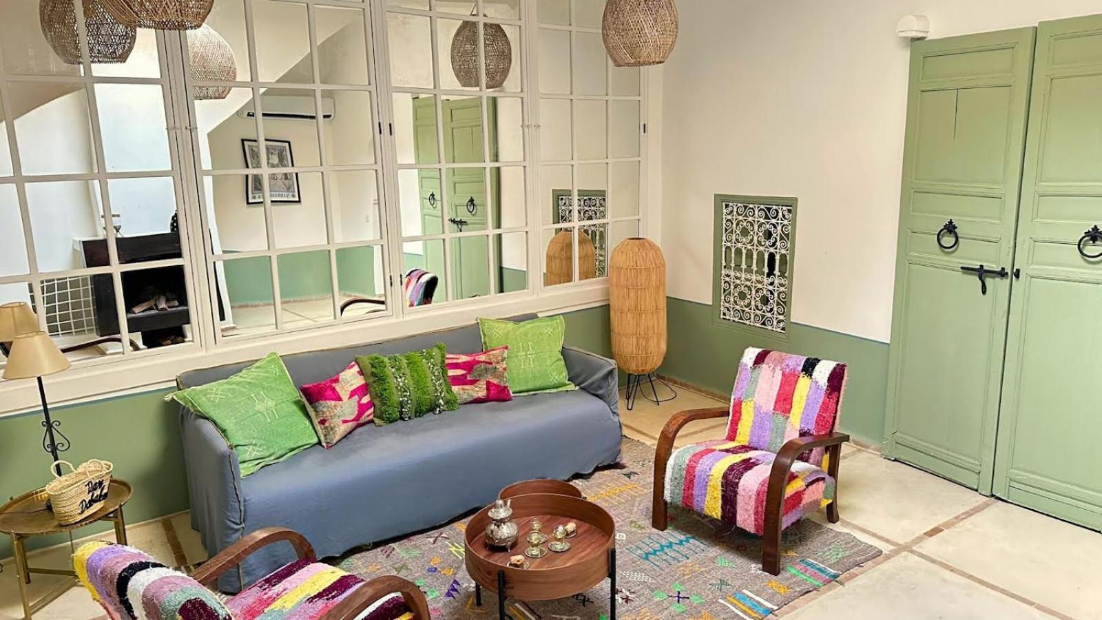 Dar Dabakech, Proche Jemma El Fna, Souk, Centre Medina, Riad, Logement Entier De 2 A 6 Personnes マラケシュ エクステリア 写真