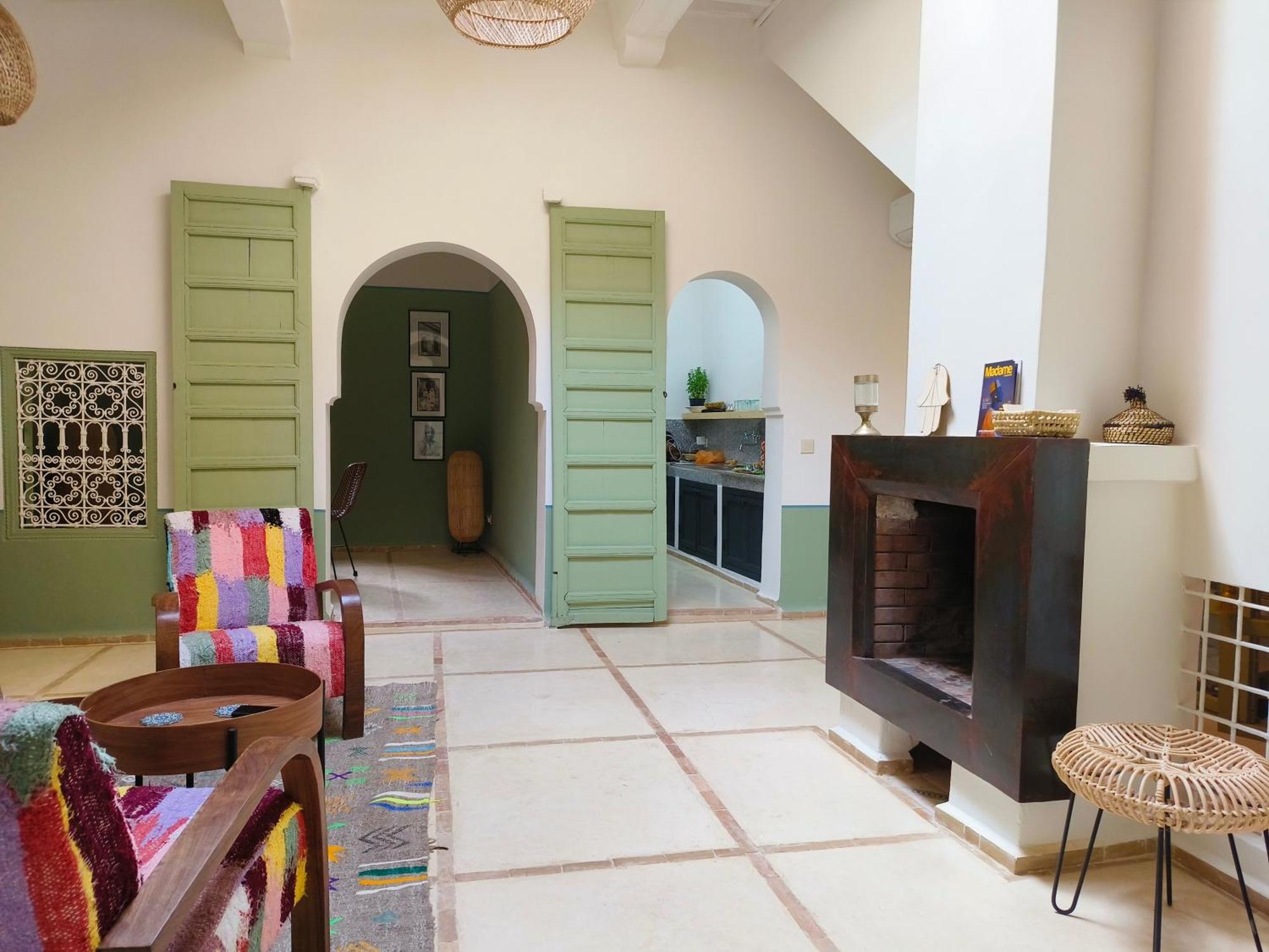 Dar Dabakech, Proche Jemma El Fna, Souk, Centre Medina, Riad, Logement Entier De 2 A 6 Personnes マラケシュ エクステリア 写真